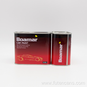0.5L White Coating Empty Tinplate Can